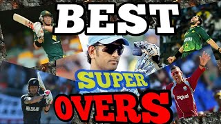 Top 3 Super Overs In Cricket  Best SUPER OVERS in Cricket history  CRICKET [upl. by Reinke342]