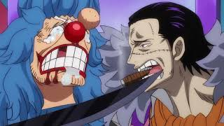 ONE PIECE🤡 Yonko Buggy begs for his life to Crocodile amp Mihawk English Sub [upl. by Armitage]