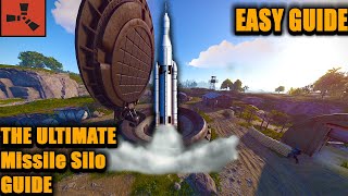 Nuclear Missile Silo Monument  A Easy Detailed Guide  Rust Tutorial 2024 [upl. by Belac]