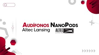 Audífonos Bluetooth TWS  Nanopods [upl. by Ebag256]