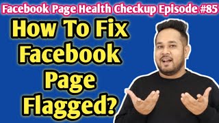 how to fix facebook page flagged facebook page quality violations page violations [upl. by Lenrad]