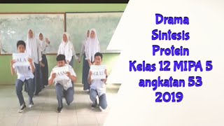 Drama Sintesis Protein Kelas 12 MIPA 5 angkatan 53 2019 [upl. by Stelu]