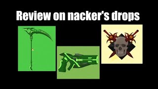 Reviewing nackers The Architect drop items  BCWO Roblox [upl. by Leone863]