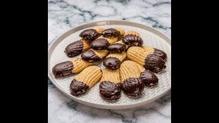 ChocolateDipped Madeleines [upl. by Aicelef705]