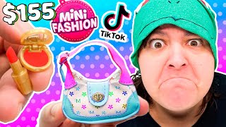 Honest Review I Try Mini Fashion Mini Brands Mystery Boxes [upl. by Brena]