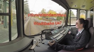 Führerstandsmitfahrt U47 in 360°  DSW21 [upl. by Rebbecca]