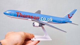 Thomson Tui Boeing 767 300 Flight Miniatures Review [upl. by Harriott284]