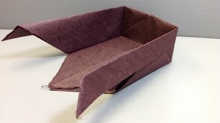 How to Make an Origami Winnow for Table Centerpieces [upl. by Krenek]