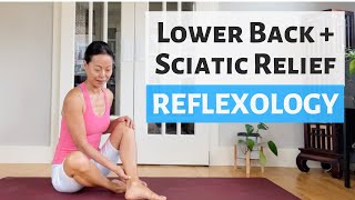 LOWER BACK amp SCIATIC REFLEXOLOGY [upl. by Damour957]