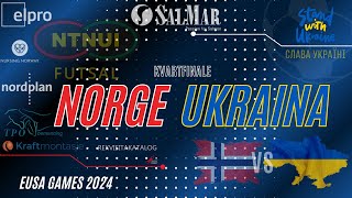 EUSA Games 2024  Norway  Ukraine [upl. by Atteuqram]