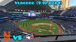 Blue Jays Vs Mets VLOGGGGGG 9102024 MUST WATCH [upl. by Lissie]