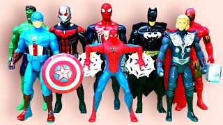 HUNTING AVENGERS SUPERHERO STORY SPIDERMAN HULK IRONMAN BATMAN SUPERMAN BATMAN CAPTAIN AMERICA [upl. by Lemal]