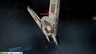 X4 Star Wars Interworlds Mod Episode 12 Part 6 WAR with ICG  Taking a Spin in a Victor Wing [upl. by Nirual848]