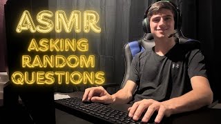 Friendly Salesman Asks You Questions About ASMR [upl. by Hsivat]