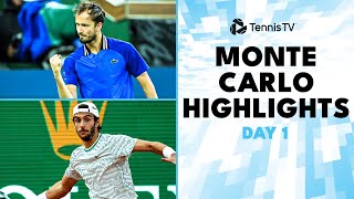 Fritz vs Musetti Coric Bublik amp More  MonteCarlo 2024 Highlights Day 1 [upl. by Inah]