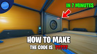 How To Make The Vault Code From Go Goated In Fortnite CreativeUEFN NEW [upl. by Seraphina]