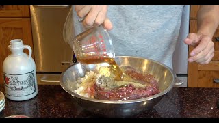 MAPLE Venison Sausage Grandmas SECRET Recipe [upl. by Matthaeus]