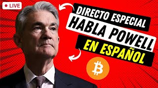 🔴 DIRECTO Jerome Powell en Español TRADUCIDO ➤ Decisión de Tipos de Interés de la FED [upl. by Dionne]