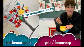 Mathématiques La notion de quantité en maternelle Peubeaucoup [upl. by Perreault]