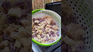 Cajun Sausage Alfredo Pasta on the Blackstone Griddle  Easy Blackstone Recipe  Camping Recipe [upl. by Azzil772]