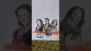 Bhool bhulaiya 3 part 2 drawing youtubeshorts trending [upl. by Annoya666]