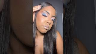 Tutorial makeup 🦋💙 makeup maquiagem [upl. by Nali]