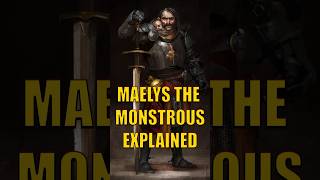 Maelys the monstrous Explained House of the Dragon Game of Thrones lore [upl. by Dlorad]