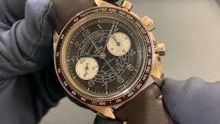 Bronze Gold Omega Chronoscope [upl. by Eiramnwad371]