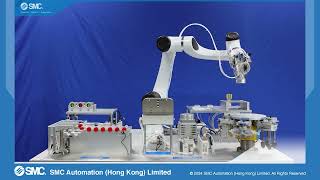 AHC 拾放抓手演示裝置 AHC PickandPlace Manipulator Demonstration Device [upl. by Richey295]