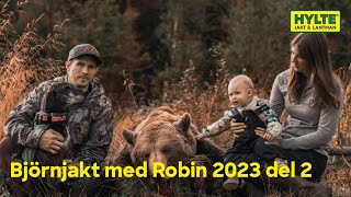 Björnjakt med Robin Strömqvist 2023 del 2 [upl. by Kifar776]