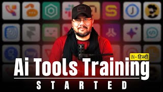 Free AI Tools Training in Hindi  100 Practical 🚀 [upl. by Eiznil176]