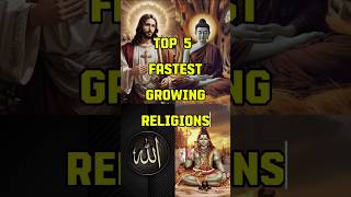 Fastest Growing Religions 🌍 shorts religion [upl. by Melia]