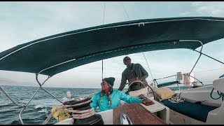 From Daggy Charter Boat to FANCY OCEAN CRUISER Breezing through the Gib Straits  Vlog 21 [upl. by Areema]