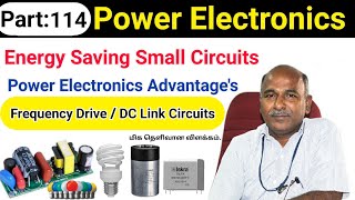 Variable Frequency drive and DC link Energy saving circuits in tamil [upl. by Tade]