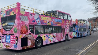 The new Seasiders leaving Skegness coach park [upl. by Eshman326]