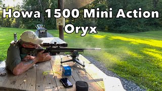 First Range Trip with the 223 Howa Mini Action in an MDT Oryx Chassis [upl. by Georgeanna]