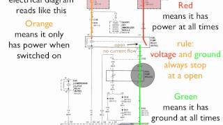 How to read an electrical diagram Lesson 1 [upl. by Upton]