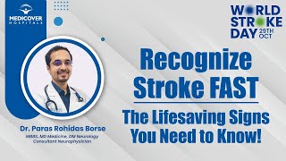 Recognize Stroke FAST The Lifesaving Signs You Need to Know  Medicover Hospitals [upl. by Jerold218]