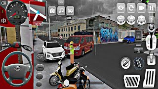 Minibus simulator Vietnam 2The police fined me for crossing the red signalAndroid gameplaymbsvn [upl. by Grimbal]