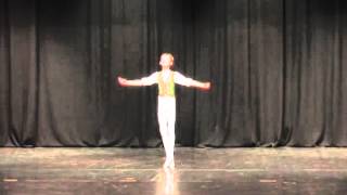 Ballet Boy NZ  Peasant Pas II Giselle Act I Variation  Kapiti Comps 2013 [upl. by Raual992]