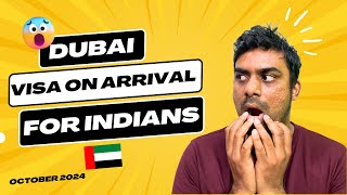 Dubai Visa On Arrival for INDIANS  Latest Update  Good news for US UK and EU Visa holders [upl. by Nosretep523]