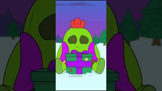 Brawlidays are not for Spike 🎄🌵 shorts brawlstars animation [upl. by Feucht785]