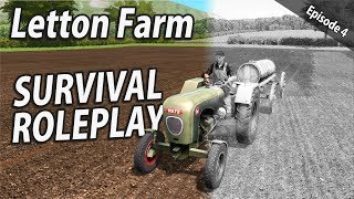 DENNIS HAS A FARM  Survival Roleplay  Farming Simulator 17  Letton Farm  Ep 4 [upl. by Reema]