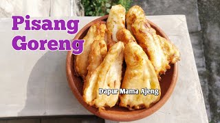 Resep Pisang Goreng Anti Letoy Seharian [upl. by Airamalegna]