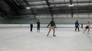 Figure Skating Practice  Beginner [upl. by Tine]