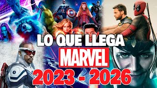 Estrenos MARVEL 2023  2026 [upl. by Johnstone]