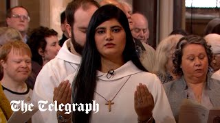 Lord’s Prayer led in Urdu during Easter Sunday service at Canterbury Cathedral [upl. by Eryt]