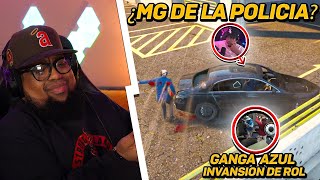 LA POLICIA LE HACE MG A RDJAVI Y LA GANGA AZUL HACE ANTIROLE 😱 [upl. by Frank625]