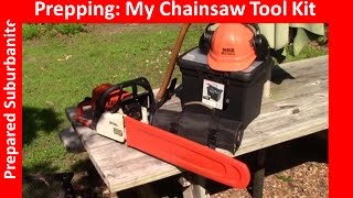 Prepping My Chainsaw Tool Kit [upl. by Laurens]