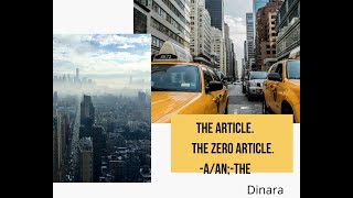 The article Indefinite article Definite article The zero article Артикль [upl. by Dael]